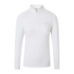 Covalliero Turniershirt langarm F/S 2026 - Weiss -  Grösse: L, Farbe: Weiss