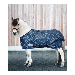 Waldhausen Outdoordecke Lucky Fleece - Nachtblau -  Grösse Pferdedecke: 85 cm