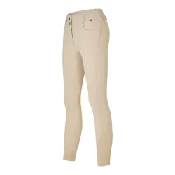 Kingsland Reithose Kira H Shape Vollgrip Damen - Beige Cobblestone -  Grösse Bekleidung Damen: 34, Farbe: Beige Cobblestone