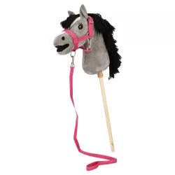 QHP Halfter Set Hobby Horse - Fuchsia -  Keine Grösse: One Size, Farbe: Fuchsia