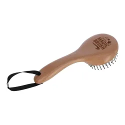MagicBrush Mähnen- und Schweifbürste Holz - Braun -