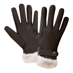 Elt Handschuh St.Moritz - Espresso -  Grösse: S, Farbe: Espresso
