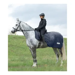 Waldhausen Fliegenausreitdecke Comfort - blau - Glacier-deepsea -  Grösse: 125 cm