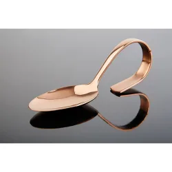 APS Gourmetlöffel CLASSIC; 12 cm (L); kupfer