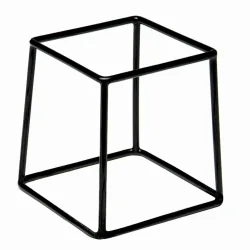 APS Buffetständer MULTI, Metall, eckig; 18x18x18 cm (LxBxH); schwarz; quadratisch