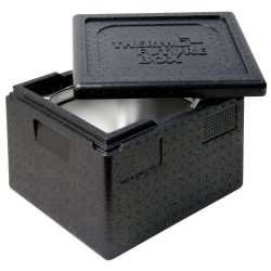Thermo Future Box Thermobox 1/2 GN Premium; 19000 ml, 39x33x28 cm (LxBxH); schwarz