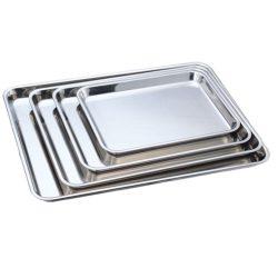 Stalgast Edelstahl-Auslagetablett; 40x25x2.5x29.5 cm (LxBxHxT); silber; rechteckig