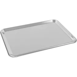 Schneider Auslagetablett Edelstahl; 40x30x1.2 cm (LxBxH); edelstahl; rechteckig