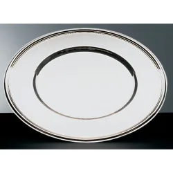 APS Platzteller Ø 33 cm; 33x1 cm (ØxH); silber; rund
