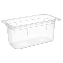 APS GN 1/3 Behälter 32,5 x 17,6 cm, Tiefe: 150 mm; GN 1/3, 5300 ml, 32.5x17.6x15 cm (LxBxT); transparent