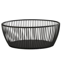 APS Korb Svart eckig; 20x15x8 cm (LxBxH); schwarz; oval