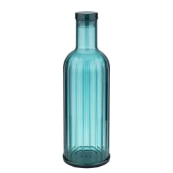 APS Flasche Stripes; 1000 ml, 9x9x9x28.5 cm (LxBxØxH); blau; rund
