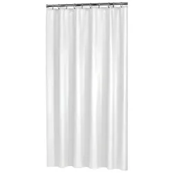 Sealskin Madeira Duschvorhang 180x200 cm Polyester Grau; 180x200 cm (LxH); weiss