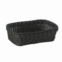 APS Korb PROFI LINE, Polypropylen, eckig; 31x21x9 cm (LxBxH); schwarz; rechteckig