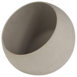 APS Servierschale MOON, Melamin; 800 ml, 19x17.5 cm (ØxH); grau/transparent; rund