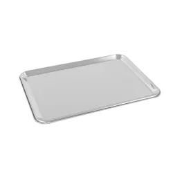 Schneider Auslagetablett Edelstahl; 40x30x1.2 cm (LxBxH); edelstahl; rechteckig