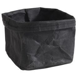 APS Brottasche; 12x11.5x11.5 cm (LxBxH); schwarz; rechteckig