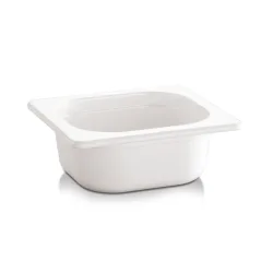 APS GN 1/6 Behälter ECO LINE, Melamin; GN 1/6, 800 ml, 17.6x16.2x6.5 cm (LxBxT); weiss