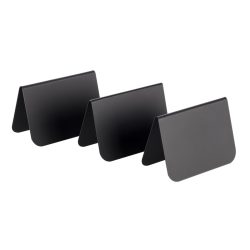 APS Tischaufsteller, 10er Set ; 7.5x3.5x5 cm (LxBxH); schwarz