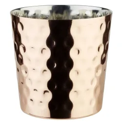 APS Snackholder Hammerschlag; 350 ml, 8.5x8.5 cm (ØxH); kupfer; rund
