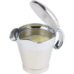 APS Thermo-Sauciere, 400 ml; 400 ml, 19x12.5x13 cm (LxBxH); silber