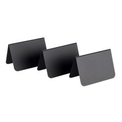 APS Tischaufsteller, 10er Set ; 10.5x6x6.5 cm (LxBxH); schwarz
