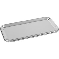 Schneider Auslagetablett Edelstahl; 30x16x1.2 cm (LxBxH); edelstahl; rechteckig