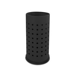 PULSIVA Schirmständer Agua; 21000 ml, 25x24x48 cm (LxØxH); schwarz; rund