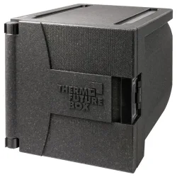 Thermo Future Box Thermobox Frontlader; 69000 ml, 66x45x49 cm (LxBxH); schwarz