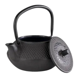 APS Teekanne ASIA; 300 ml, 12.5x11x12.5 cm (LxBxH); schwarz