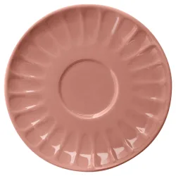VEGA Kombi-Untertasse Bel Colore; 14 cm (Ø); rosé; 6 Stück / Pack