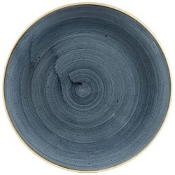 Churchill Coupeteller flach Stonecast Blueberry; 26 cm (Ø); blau/braun; rund; 12 Stück / Pack