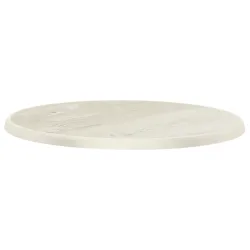 PULSIVA Tischplatte Sevelit rund; 60 cm (Ø); pinie/weiss; rund