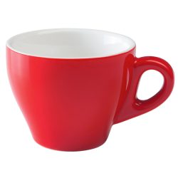 PULSIVA Kaffeetasse Joy 2.0; 200 ml, 9x7 cm (ØxH); rot; rund; 6 Stück / Pack