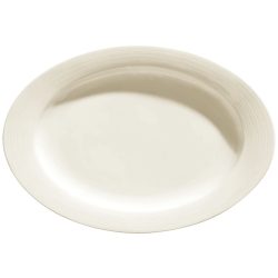 VEGA Platte Skyline oval; 29x20x3 cm (LxBxH); cremeweiss; oval; 6 Stück / Pack