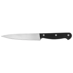 PULSIVA Allzweckmesser POM; Klingenlänge 15 cm, 27 cm (L); schwarz