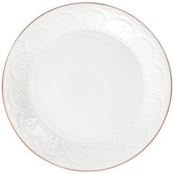 PULSIVA Teller Indie flach; 26x2.8 cm (ØxH); weiss; rund; 4 Stück / Pack