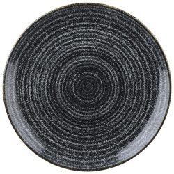 Churchill Teller flach Studio Prints Charcoal Black Coupe; 28.8 cm (Ø); schwarz; rund; 12 Stück / Pack