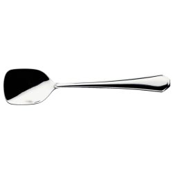 VEGA Eislöffel Tunis kurz; 13.5 cm (L); silber, Griff silber; 12 Stück / Pack