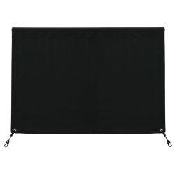 PULSIVA Sichtschutz Engine; 70x105 cm (BxH); schwarz
