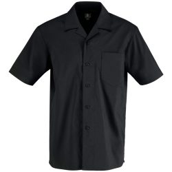 JOBELINE Herren Hemd Magnum Kurzarm; Kleidergrösse 41/42; schwarz