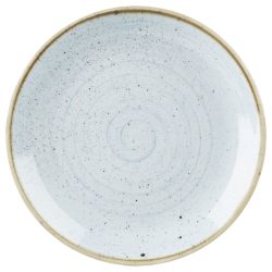 Churchill Teller flach Stonecast Duck Egg Coupe; 28.8 cm (Ø); hellblau/braun; rund; 12 Stück / Pack