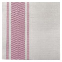 Ro.ial Serviette Auris Airlaid; 40x40 cm (BxL); taupe/bordeaux; 50 Stück / Pack