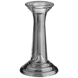 Kerzenhalter Freja; 6.4x15.9 cm (ØxH); grau; 6 Stück / Pack