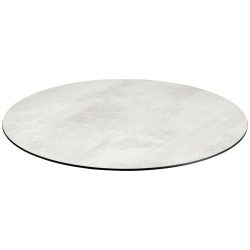 VEGA Outdoor Tischplatte Lift rund; 60 cm (Ø); steingrau; rund