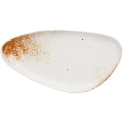 VEGA Platte Purior; 30.5x16x2.6 cm (LxBxH); weiss/braun; 6 Stück / Pack