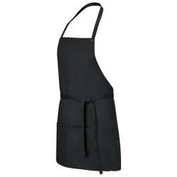 JOBELINE Latzschürze Taras 64x100 cm (LxB); 64x100 cm (LxB); schwarz