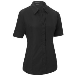 PULSIVA Damenbluse Tabea Halbarm; Kleidergrösse 50; schwarz