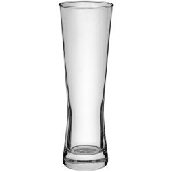 Borgonovo Weizenglas Monaco mit Eichstrich; 615 ml, 7.9x24.8 cm (ØxH); transparent; 0.5 l Eichstrich, 6 Stück / Pack
