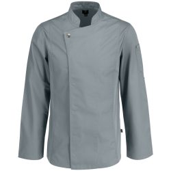 JOBELINE Herren Kochjacke Carter Langarm; Kleidergrösse 44; grau